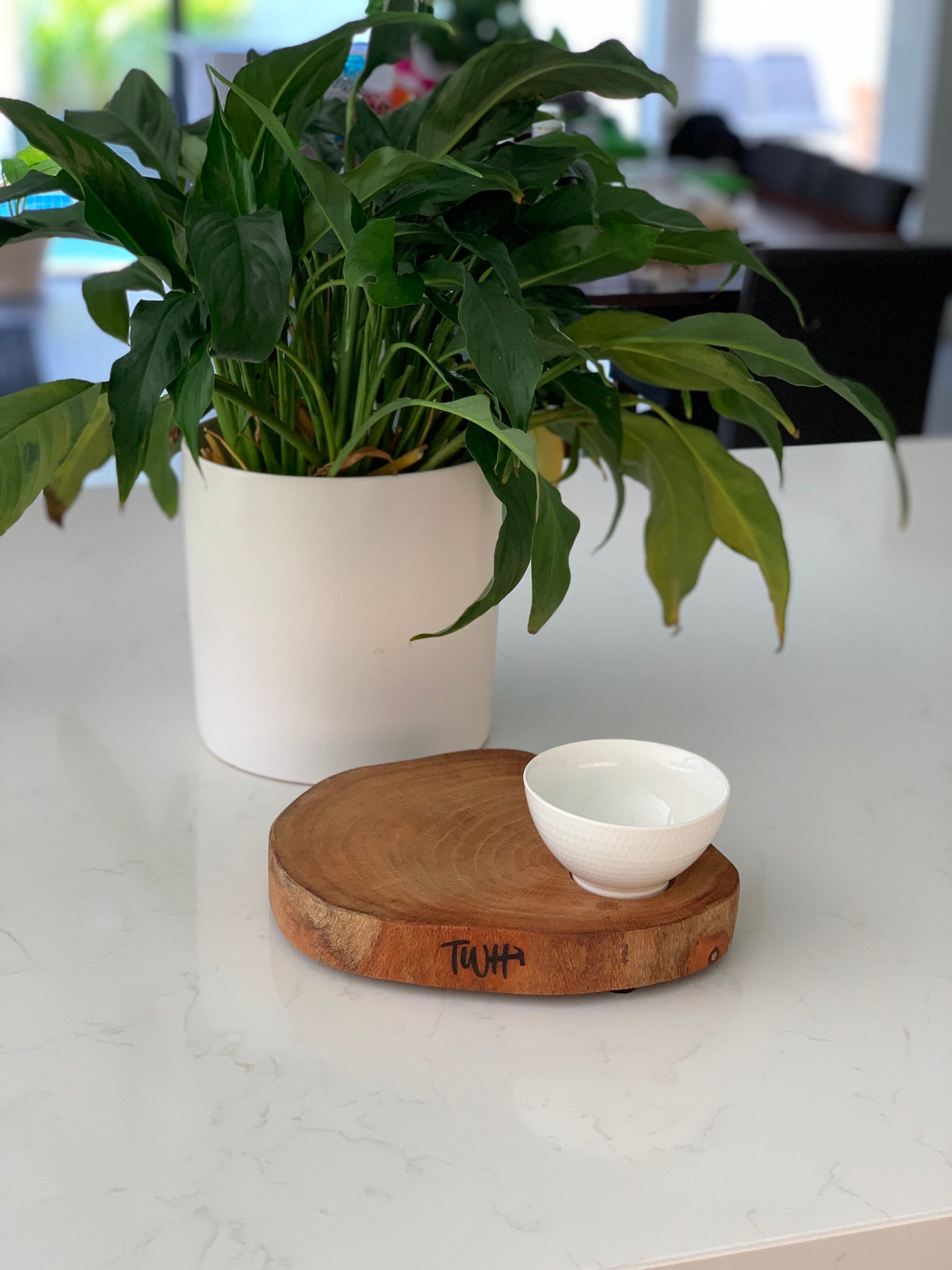 Silky Oak & Spotted Gum Boards with Condiment, Dip & Oil Dishes