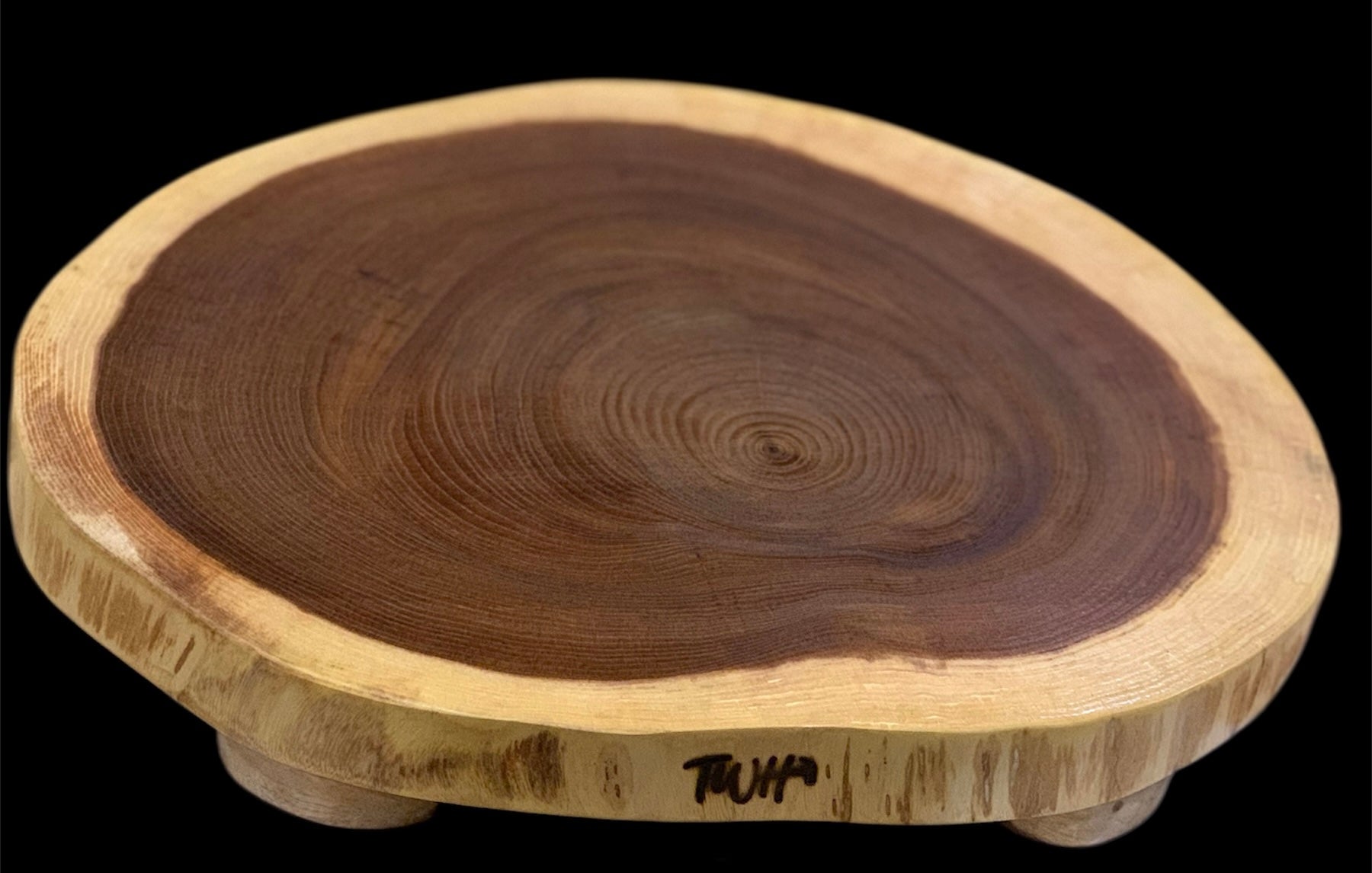 WA Elm Rustic Round