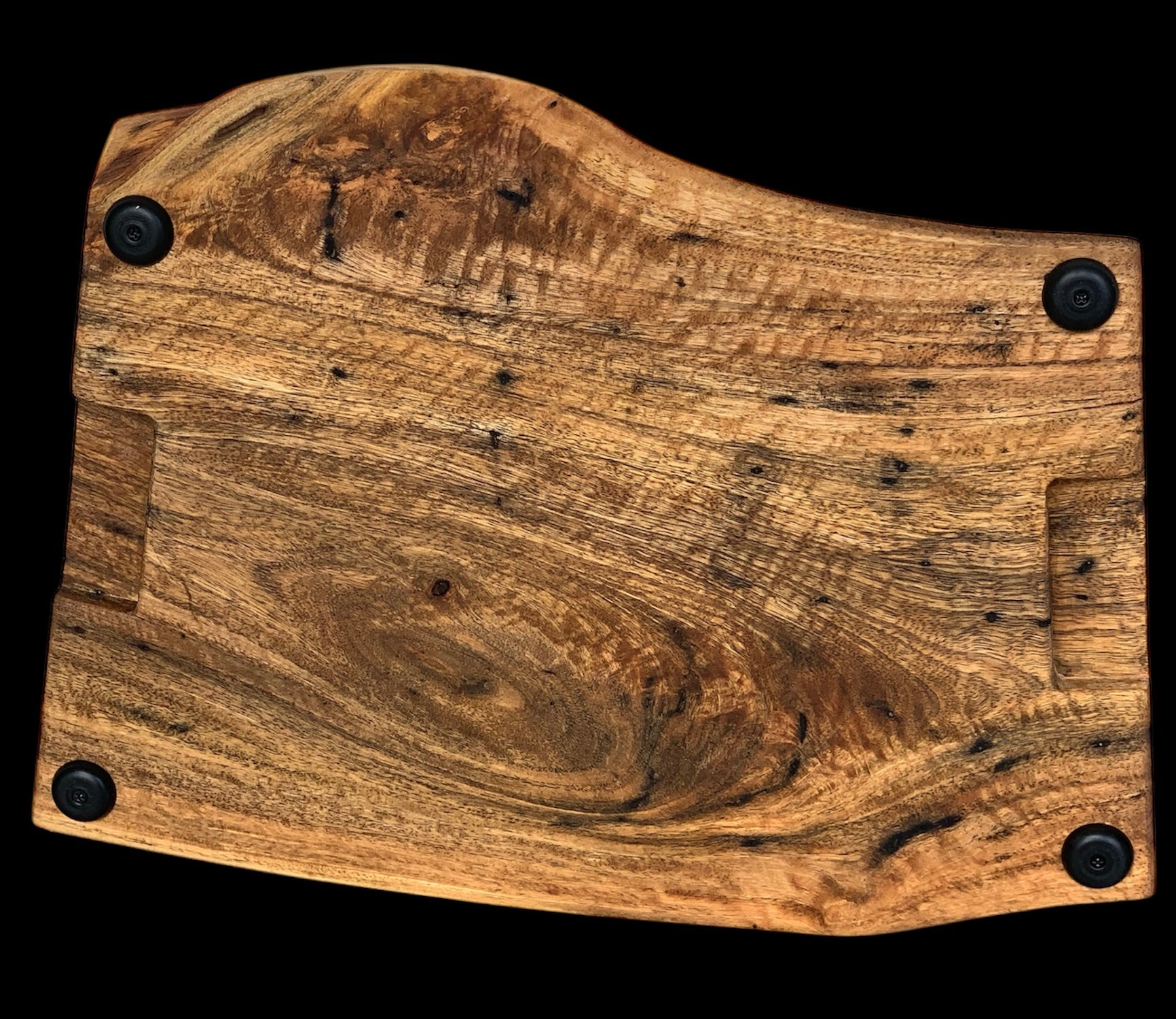 Mango Board with Recessed Finger Grooves