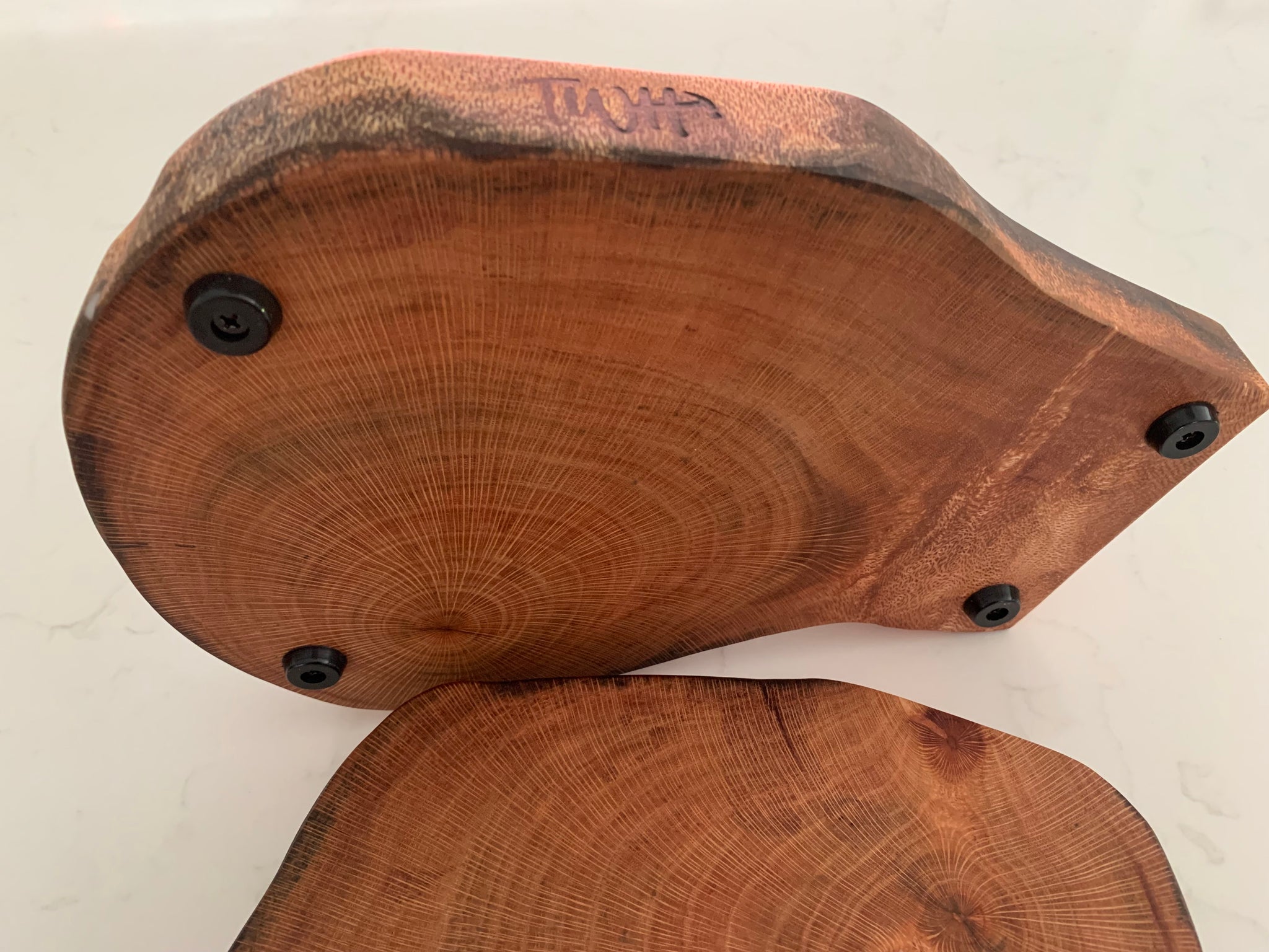 Silky Oak & Spotted Gum Boards with Condiment, Dip & Oil Dishes